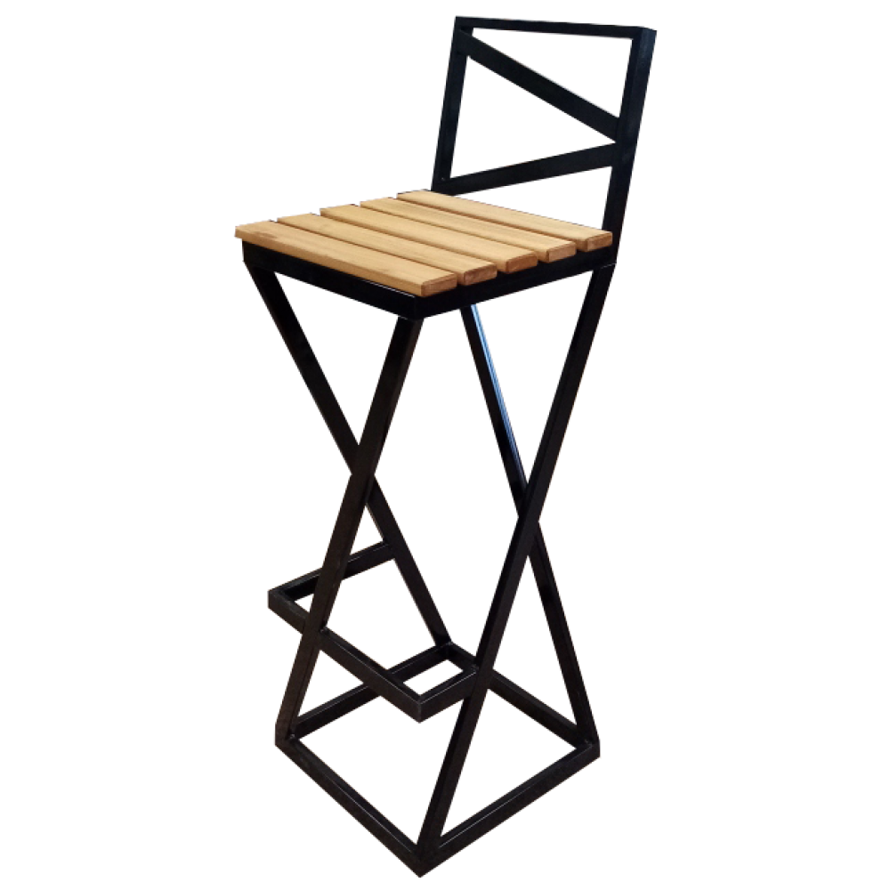  стул Лофт с деревянным сиденьем –  оптом и в розницу от .