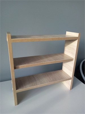 Полка П-2 New Victoria 40Х12Х40 см СОНОМА manlaj0w7tk1l0hr3utk - фото 25671