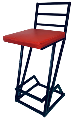 Барный стул Лофт Nova с мягким сиденьем (высота сиденья 85 см) - фото 5201