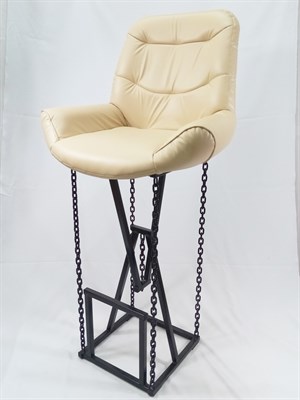 Барный стул на цепях Лофт Grand (высота сиденья 87 см) - фото 5498