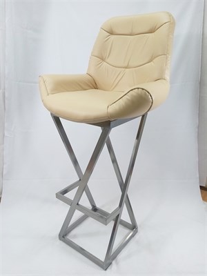Барный стул Лофт Grand (высота сиденья 87 см) Флок Антикоготь - фото 5979