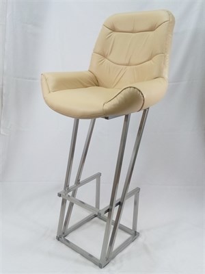 Барный стул Лофт Nova Grand (высота сиденья 87 см) Флок Антикоготь - фото 6025