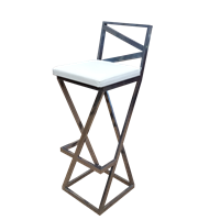 Барный стул Лофт с мягким сиденьем