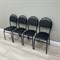 Офисные стулья 4 шт Luga Black New Victoria 4016 - фото 14385