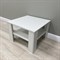 Журнальный стол (белый) New Victoria ЖС-1 600х600х420 мм ЖС-1 - фото 16387