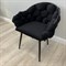 Кресло Michelin L.S. велюр черный 8003-4 - фото 16742