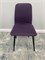 Набор из 2 стульев для кухни "Москва" каркас черный, велюр фиолетовый 5992-3 - фото 22364