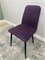 Набор из 4 стульев для кухни "Москва" каркас черный, велюр фиолетовый 6992-3 - фото 22512