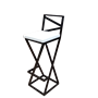 Барный стул Лофт с мягким сиденьем (высота сиденья 85 см) - фото 4906